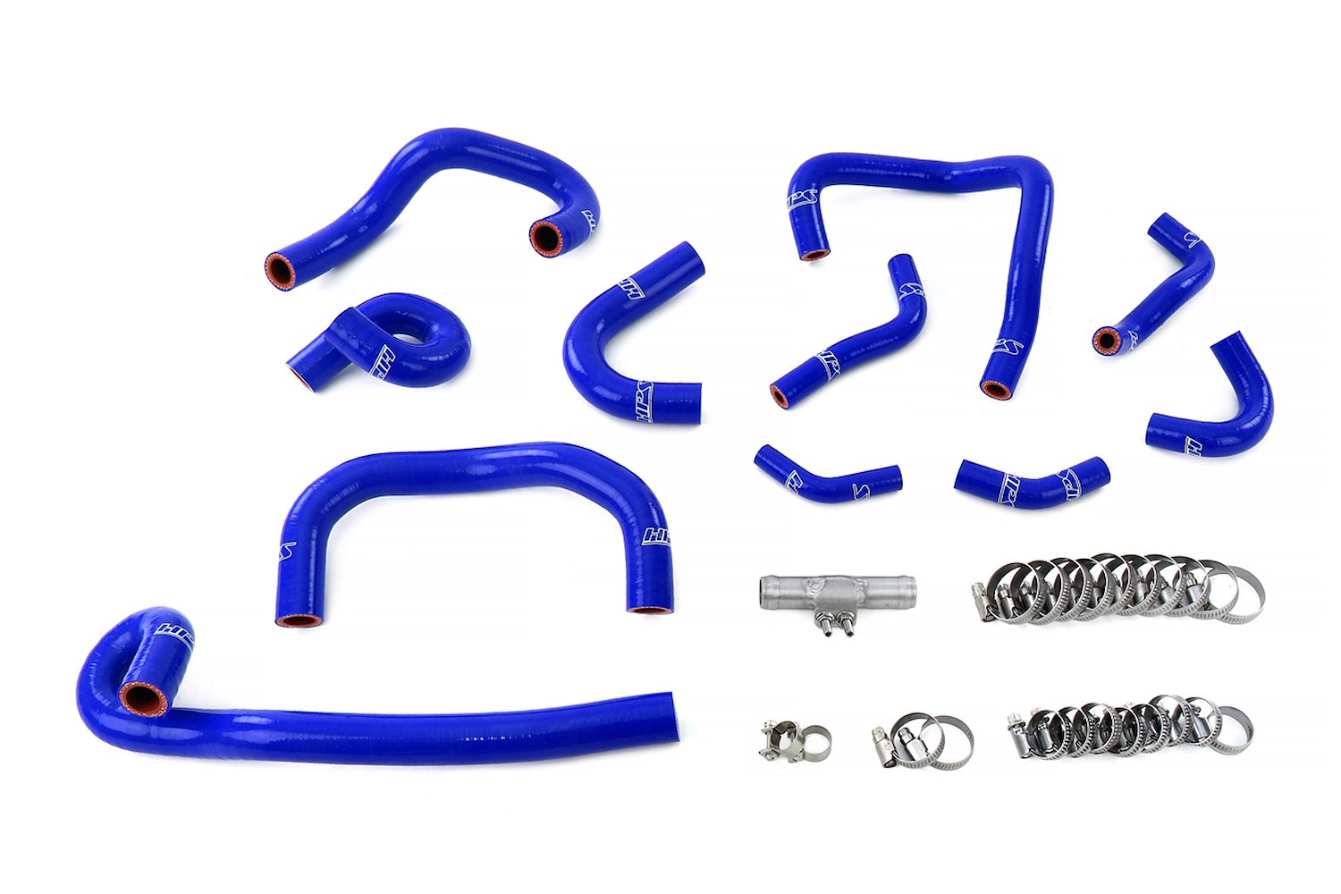 57-2139-BLUE Coolant Hose Kit, 3-Ply Reinforced Silicone, Replaces Rubber Ancillary Coolant & Heater Hoses