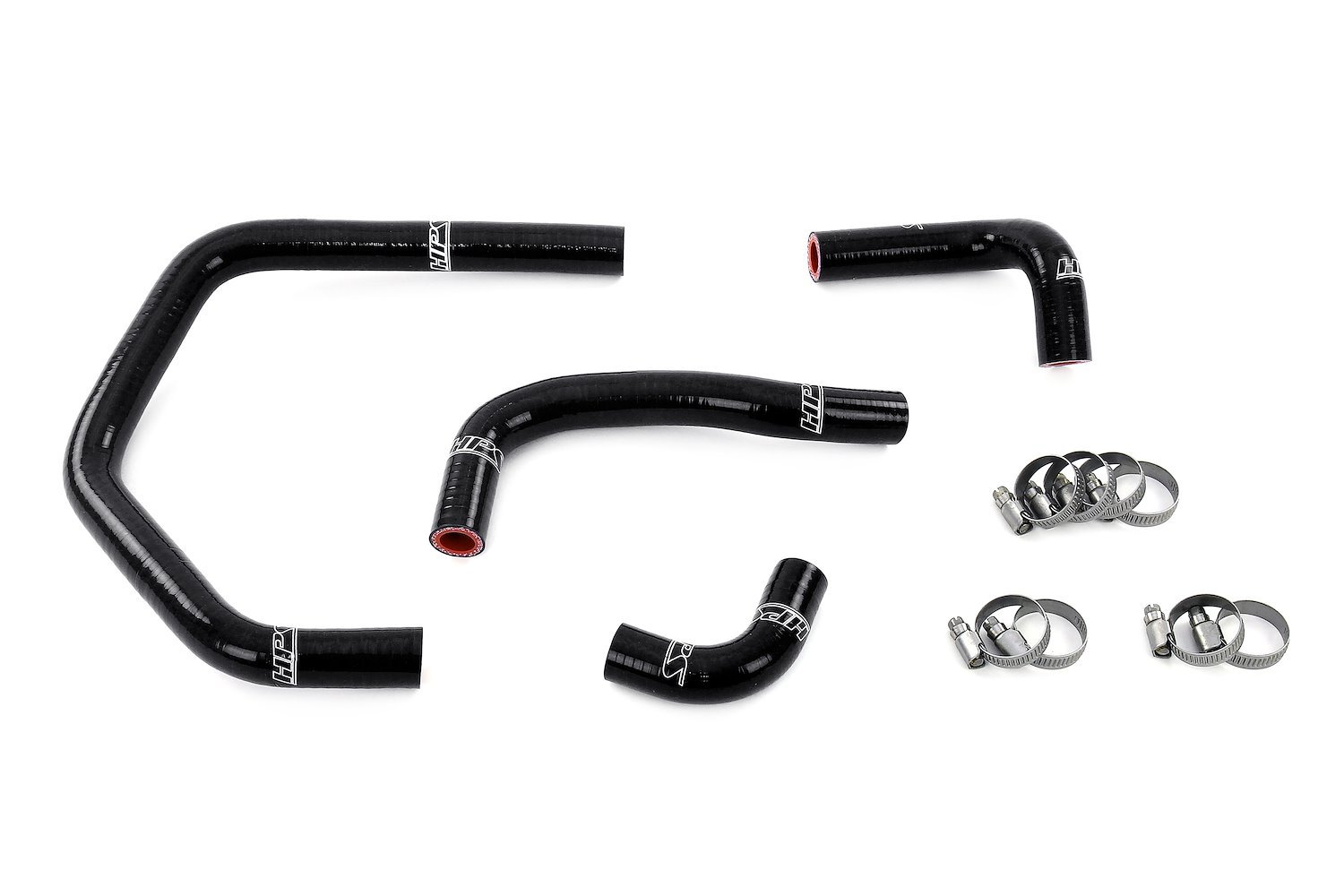 57-2145-BLK Heater Hose Kit, 3-Ply Reinforced Silicone, Replaces Rubber Heater Coolant Hoses