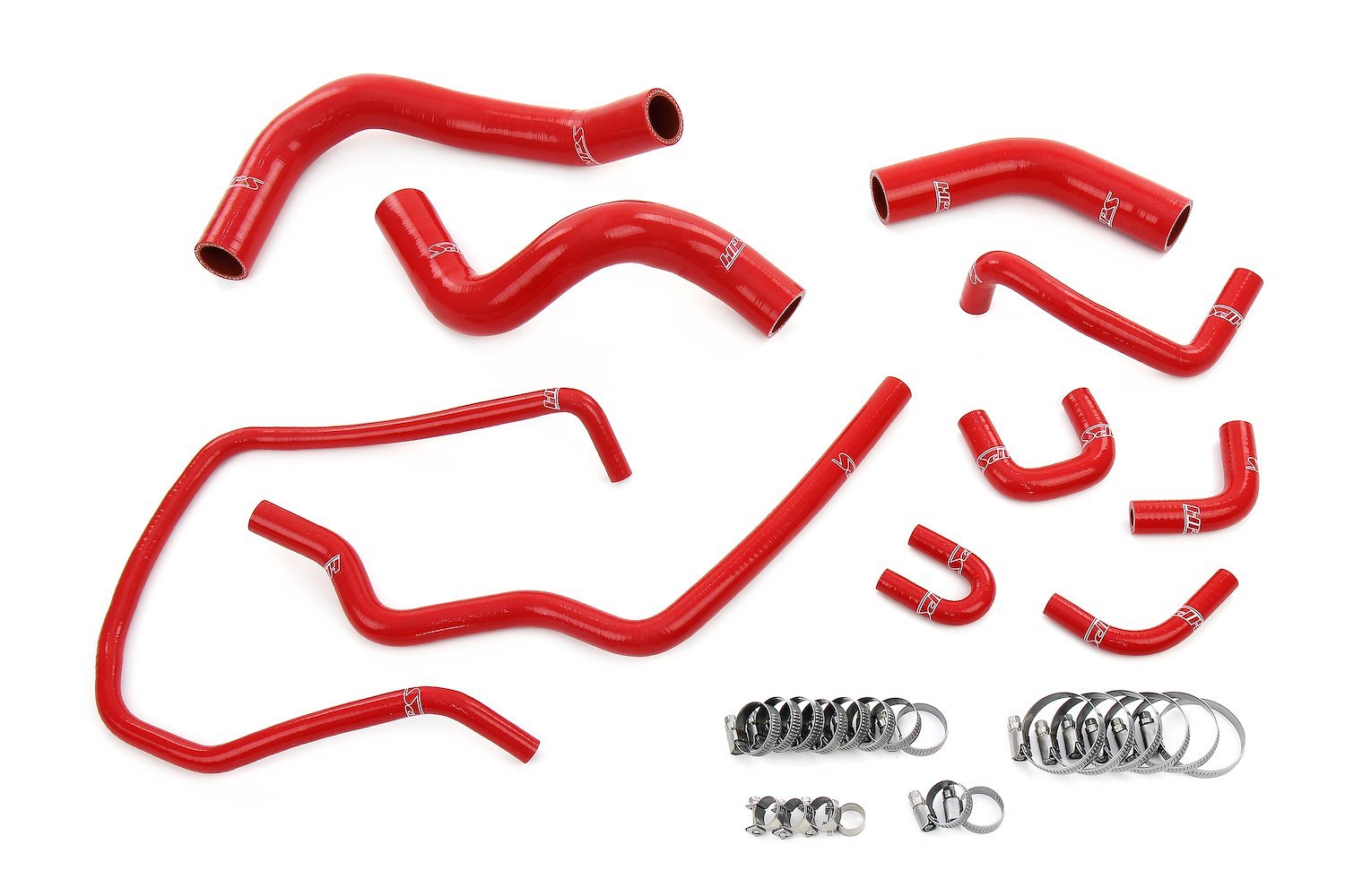 57-2167-RED Coolant Hose Kit, 3-Ply Reinforced Silicone