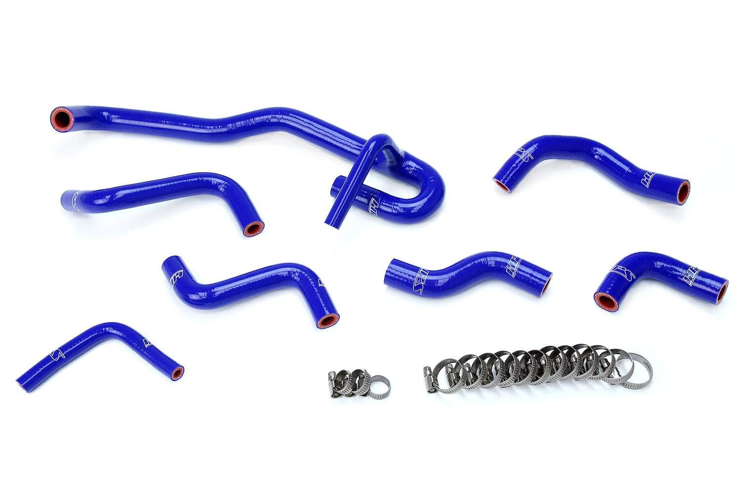 57-2190-BLUE Heater Hose Kit, 3-Ply Reinforced Silicone, Replaces Rubber Heater Coolant Hoses