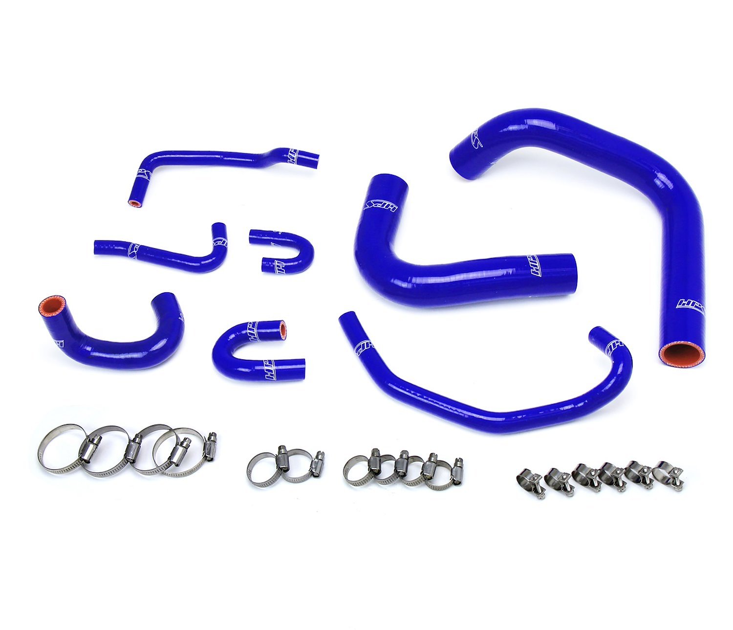 57-1323R-BLUE Radiator Hose Kit, High-Temp 3-Ply Reinforced Silicone, Replace OEM Rubber Radiator Coolant Hoses
