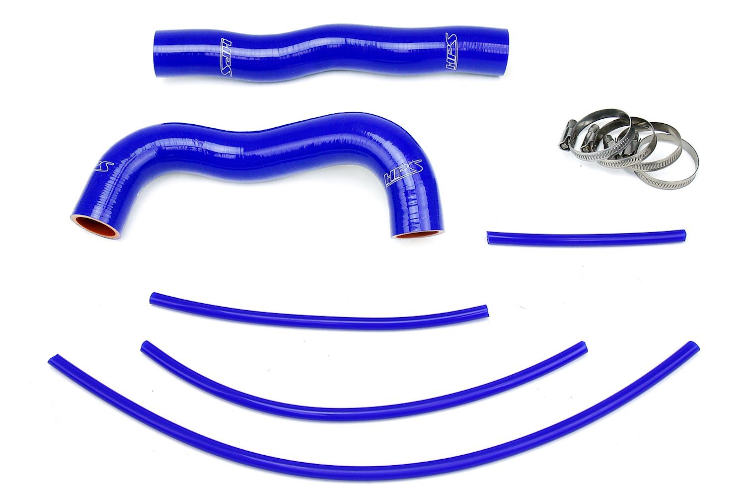 57-1324R-BLUE Radiator Hose Kit, High-Temp 3-Ply Reinforced Silicone, Replace OEM Rubber Radiator Coolant Hoses