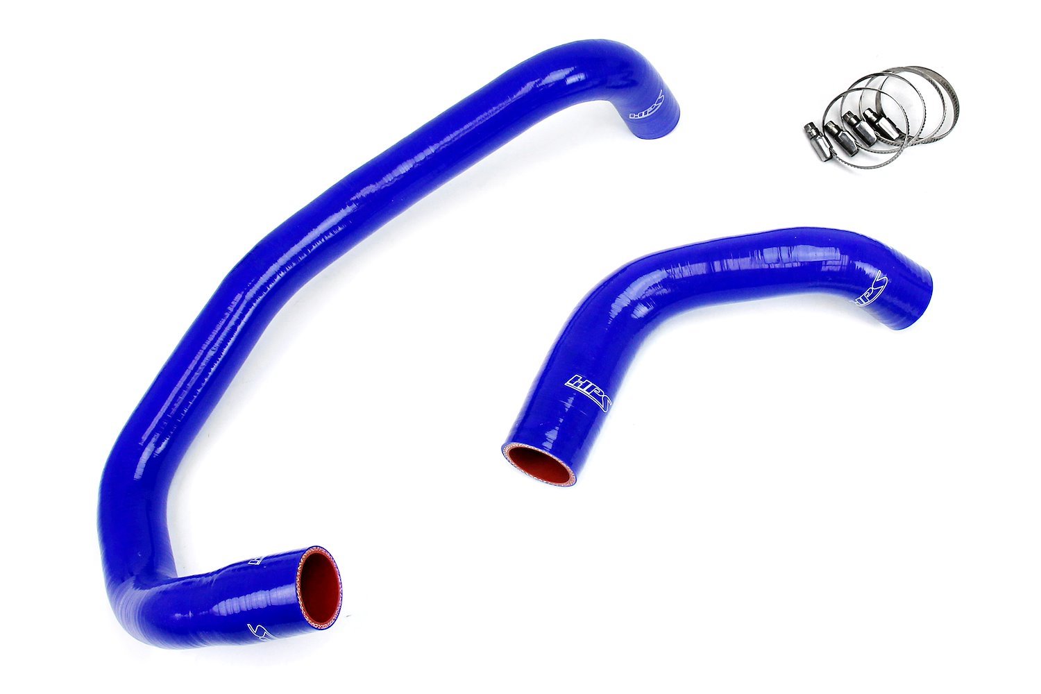 57-1326R-BLUE Radiator Hose Kit, High-Temp 3-Ply Reinforced Silicone, Replaces OEM Rubber Radiator Coolant Hoses