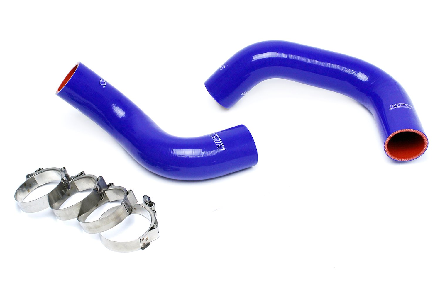 57-1498R-BLUE Radiator Hose Kit, High-Temp 3-Ply Reinforced Silicone, Replace OEM Rubber Radiator Coolant Hoses