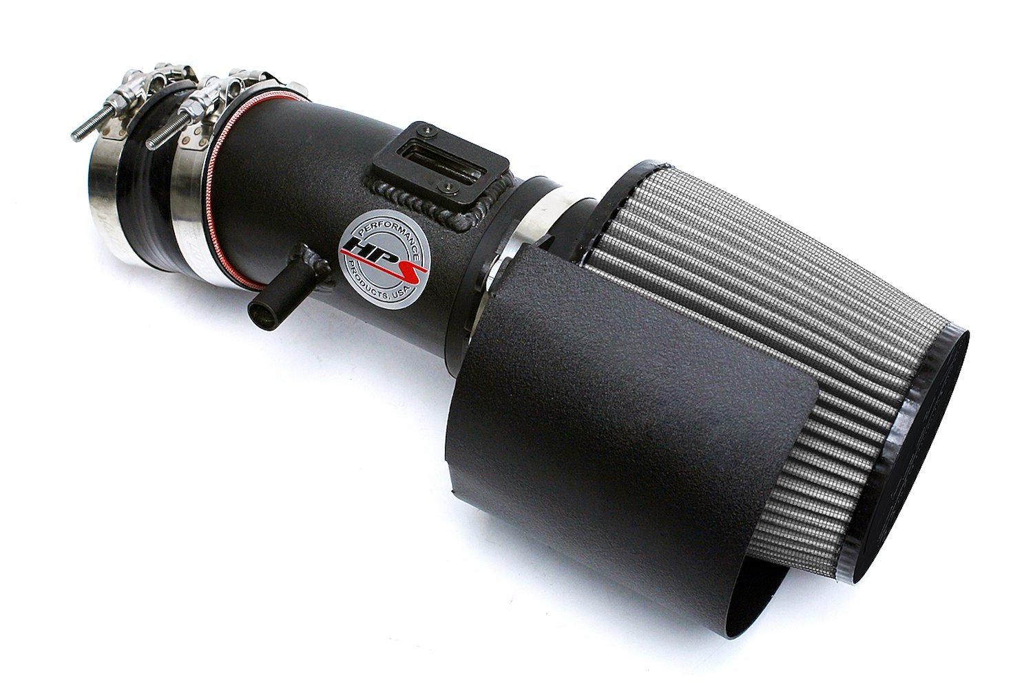 827-533WB Air Intake Kit, Increase HP & TQ, Heat Shield, High-Flow Performance Air Filter