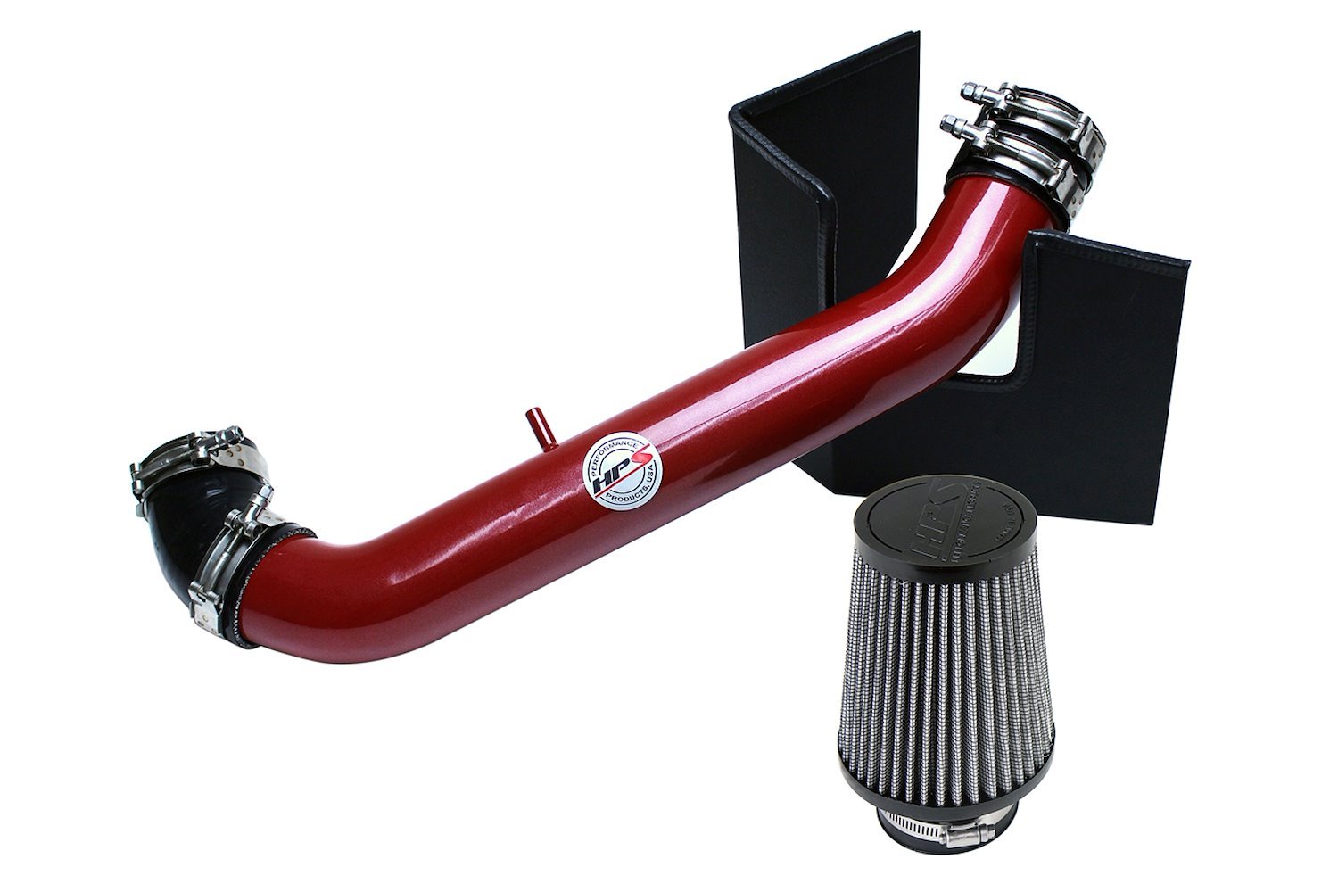 827-537R Air Intake Kit, Increase HP & TQ, Heat Shield, High-Flow Performance Air Filter