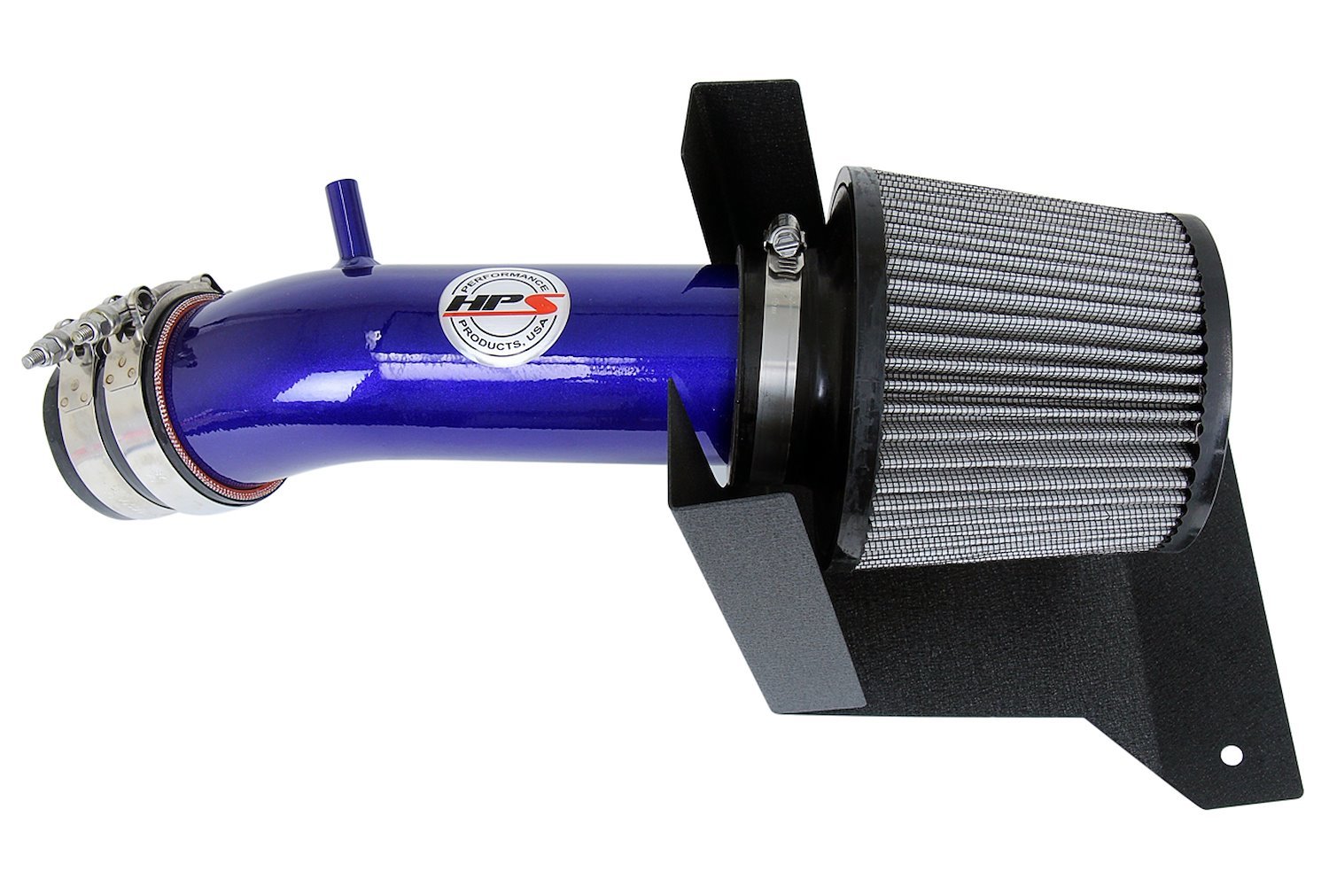 827-538BL Air Intake Kit, Increase HP & TQ, Heat Shield, High-Flow Performance Air Filter