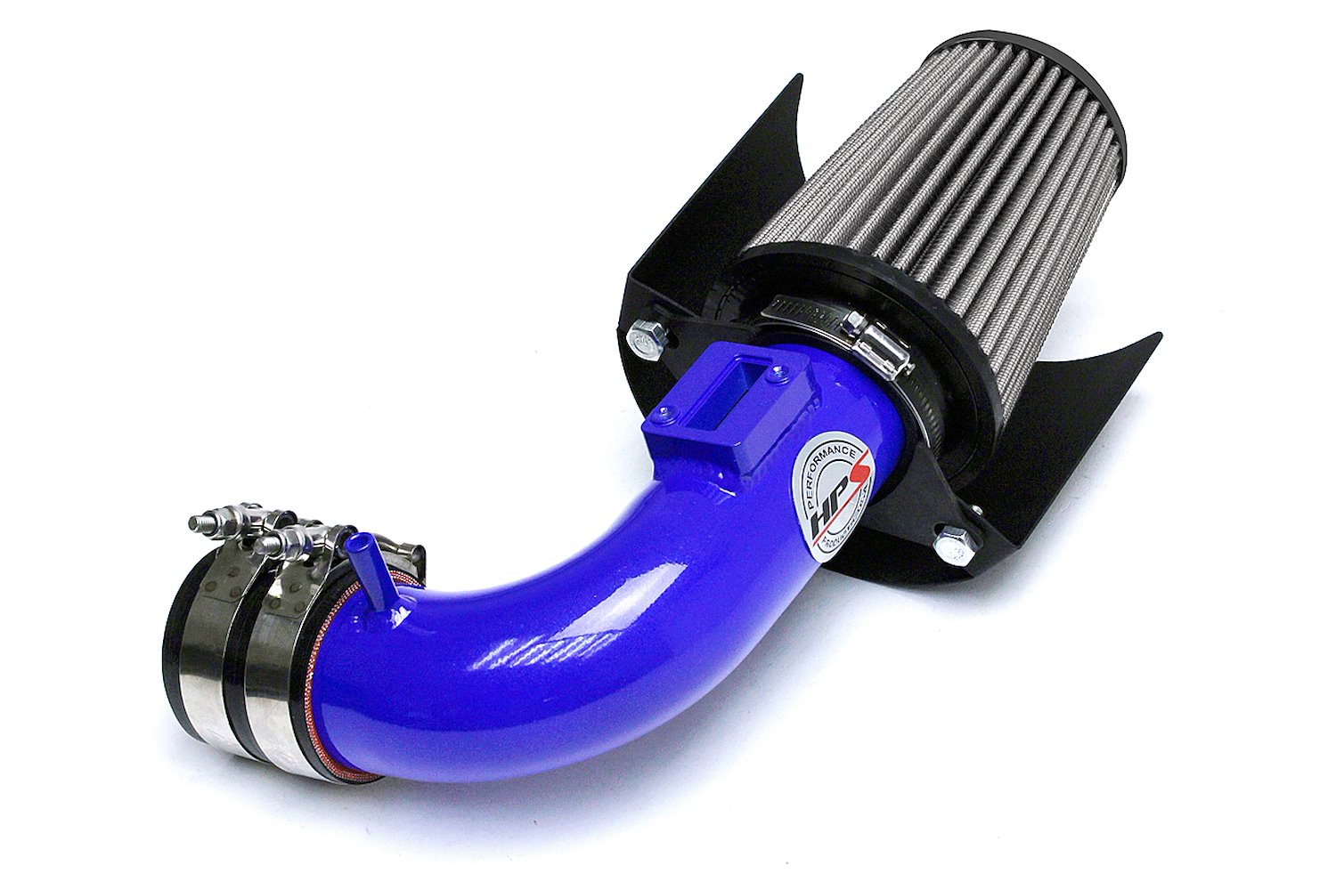 827-568BL Air Intake Kit, Dyno Proven +3.5 HP, +3.1 TQ, Heat Shield, High-Flow Air Filter