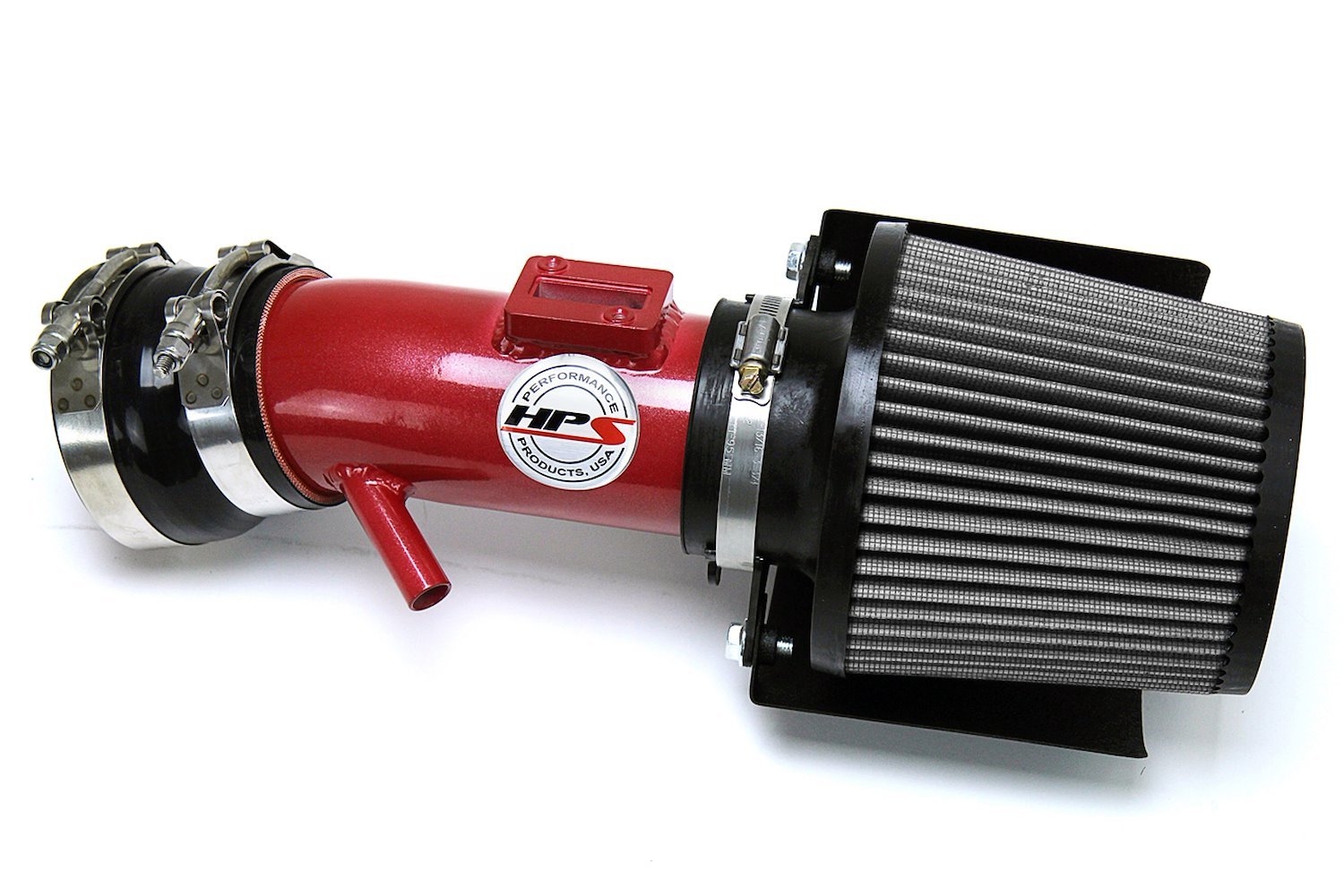 827-572R Air Intake Kit, Increase HP & TQ, Heat Shield, High-Flow Performance Air Filter