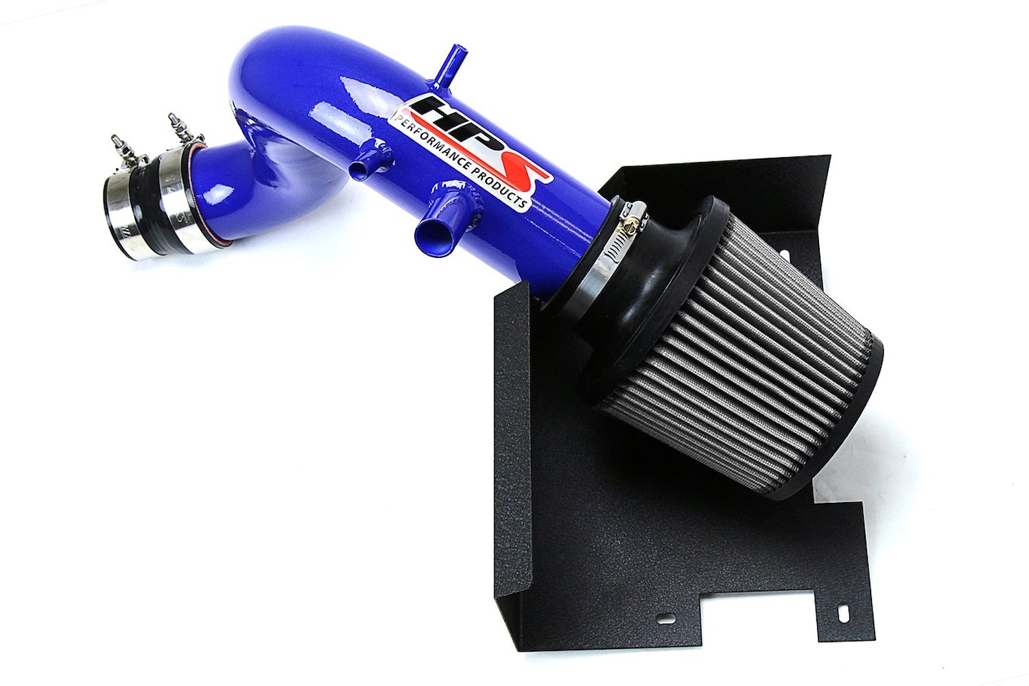 827-587BL Air Intake Kit, Increase HP & TQ, Heat Shield, High-Flow Performance Air Filter