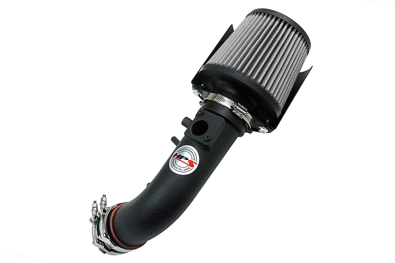 827-588WB Air Intake Kit, Increase HP & TQ, Heat Shield, High-Flow Performance Air Filter