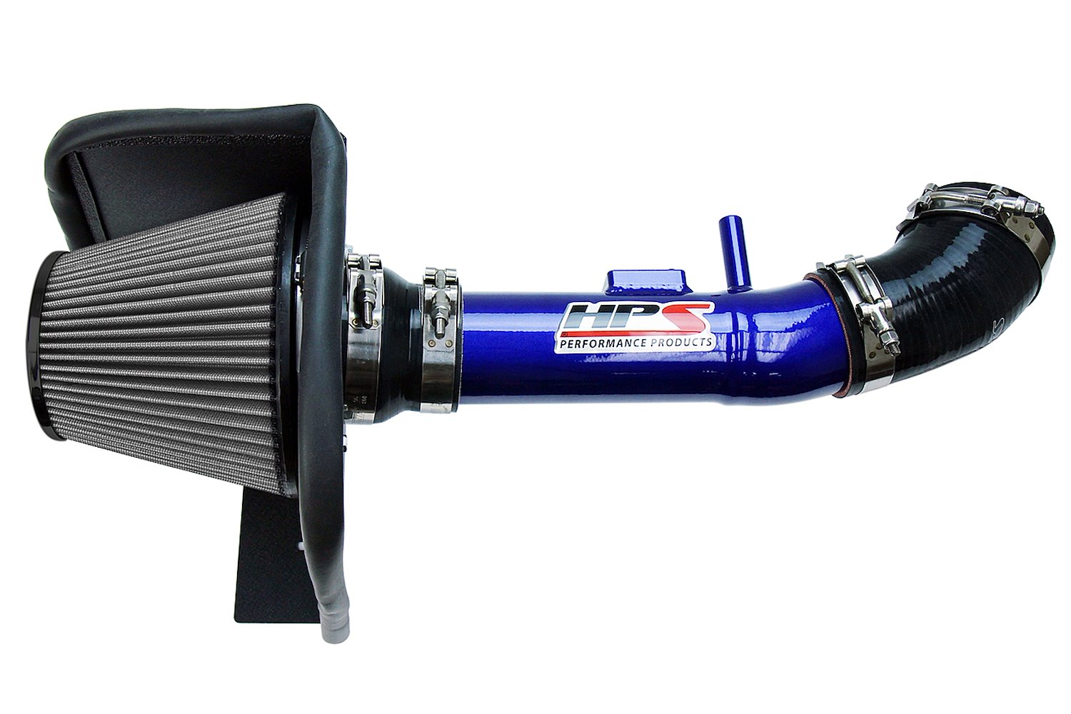 827-611BL Air Intake Kit, Dyno Proven +18.3 HP, +17.5 TQ, Heat Shield, High-Flow Air Filter