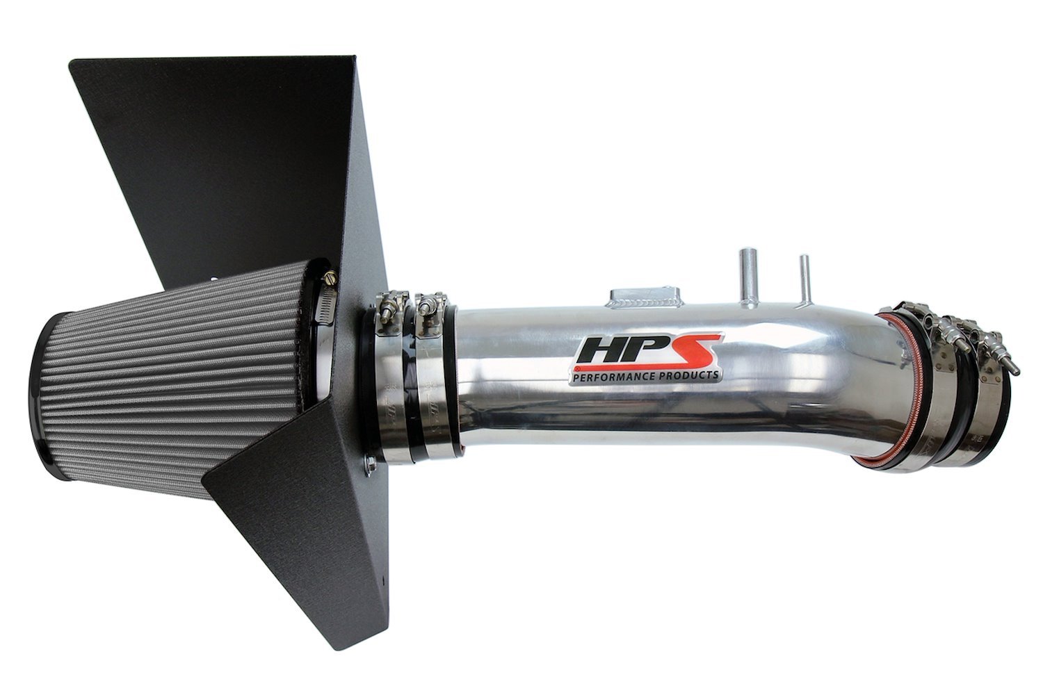 827-630P Air Intake Kit, Dyno Proven +12.4 HP, +17.6 TQ, Heat Shield, High-Flow Air Filter