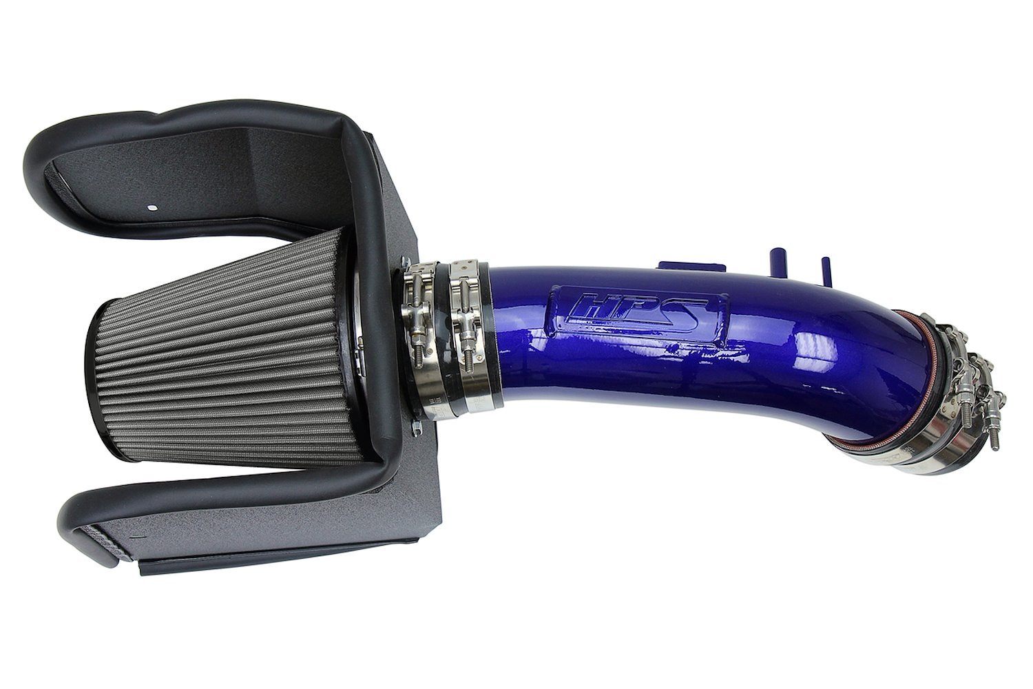 827-635BL Air Intake Kit, Dyno Proven +12.4 HP, +17.6 TQ, Heat Shield, High-Flow Air Filter