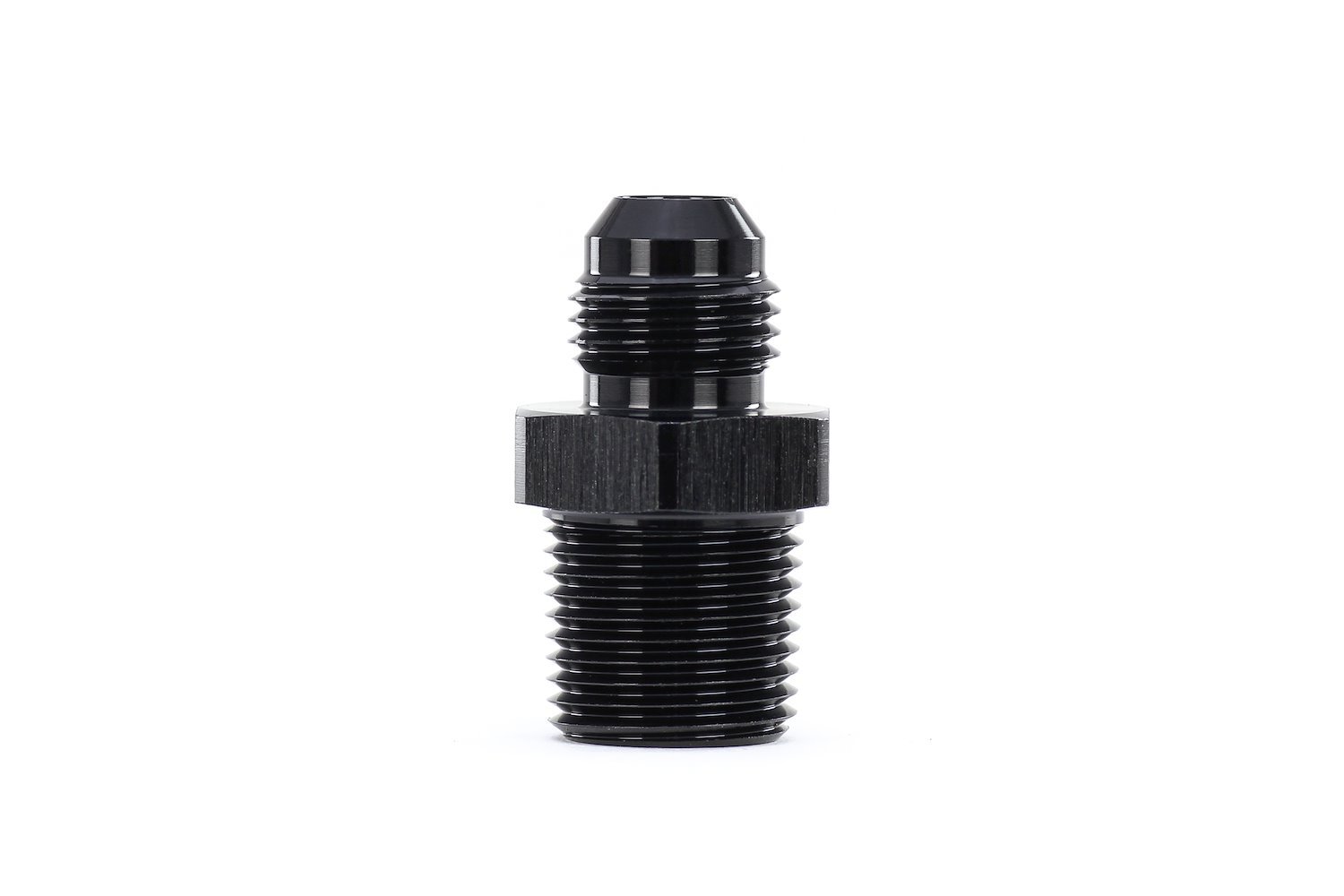 AN81666 AN Flare to NPT Straight Adapter, Convert from NPT Pipe Thread To An Flare