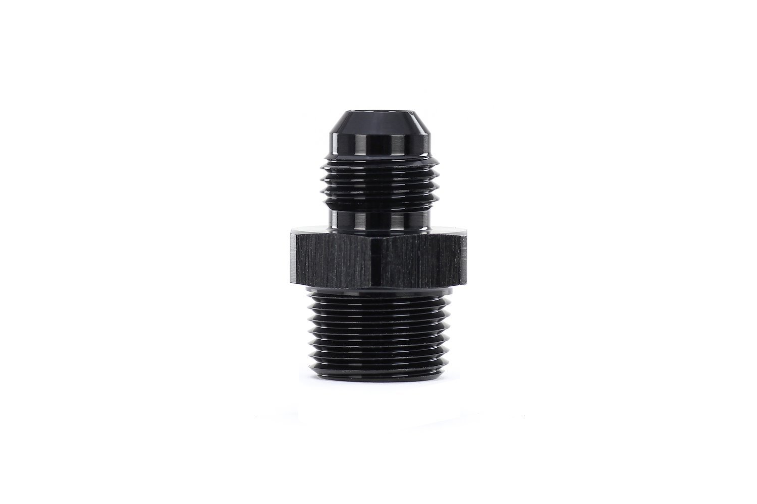 AN8166xM1815 AN Flare to Metric Adapter, Convert Metric Female Threads To Male An Flare