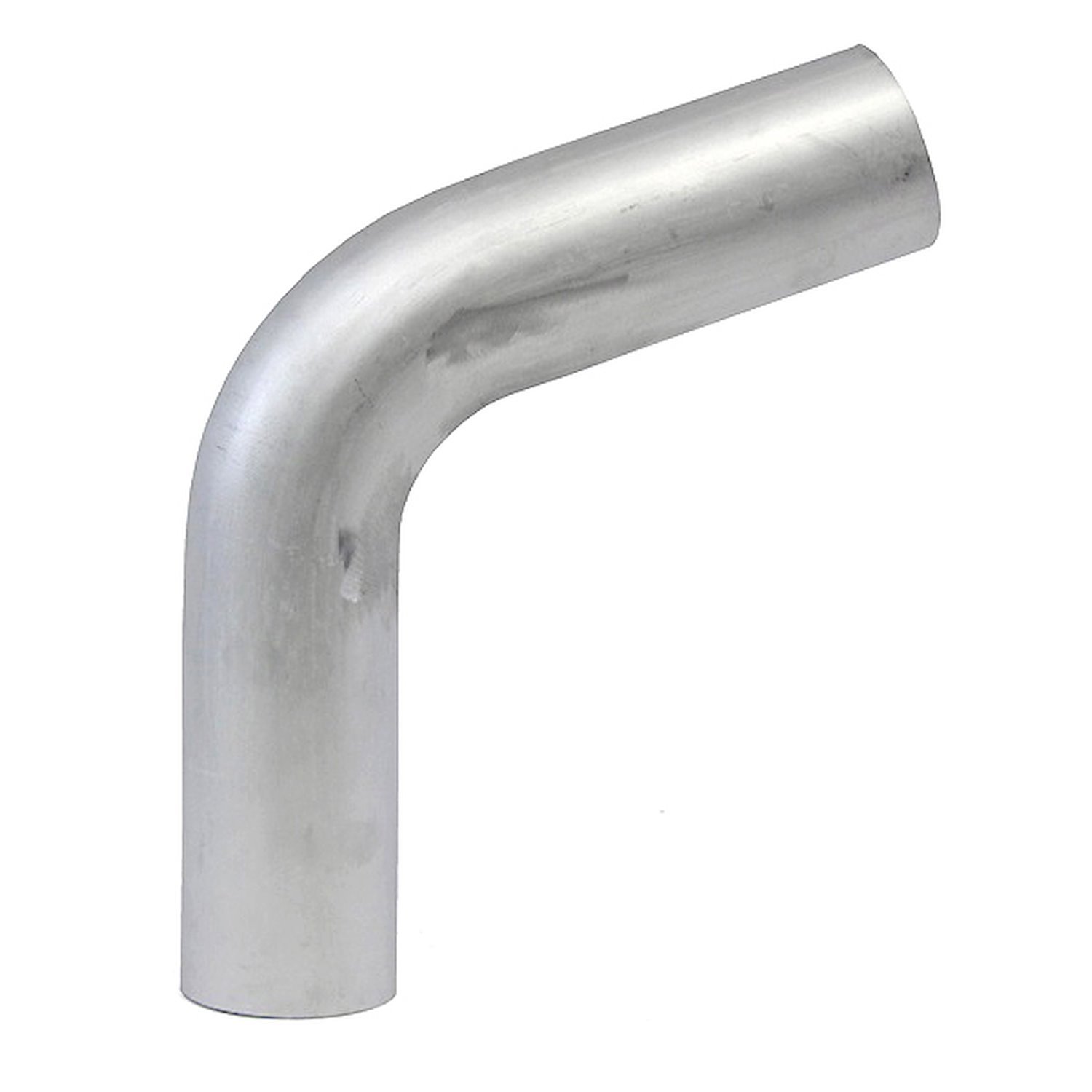 AT70-450-CLR-6 Aluminum Elbow Tube, 6061 Aluminum, 70-Degree Bend Elbow Tubing, 4-1/2 in. OD, Large Radius, 6 in. CLR