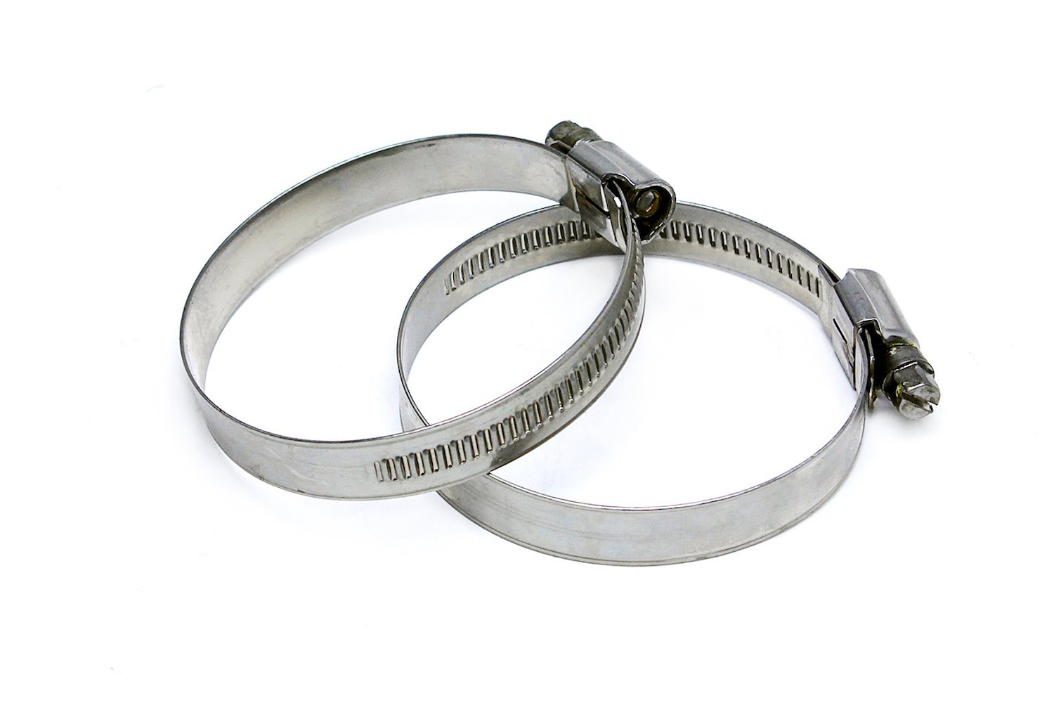 EMSC-40-60x2 Embossed Hose Clamp, Stainless Steel Embossed Hose Clamp, Size #28, Effective Range: 1-9/16 in.- 2-1/4 in., 2Pc