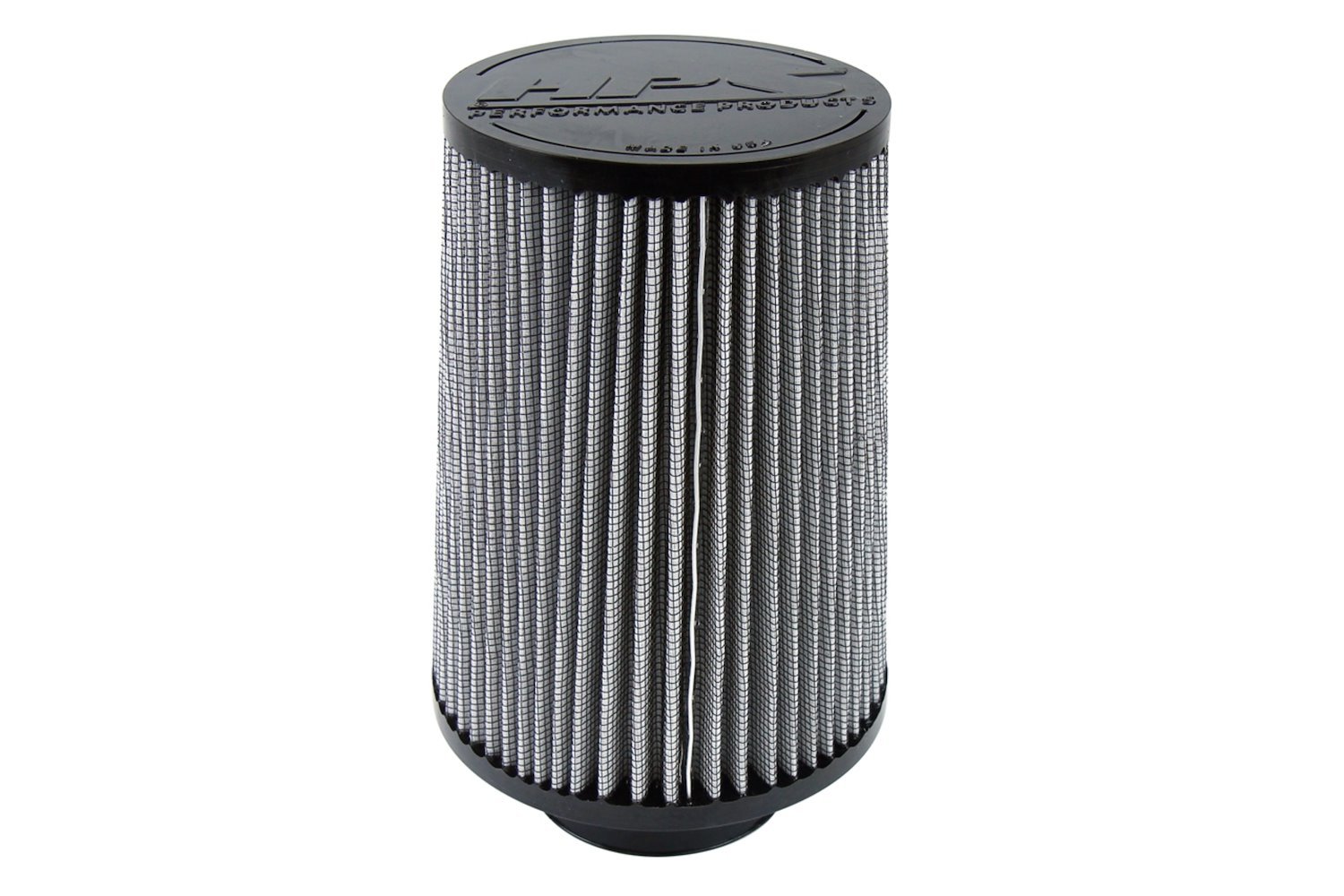 HPS-4297 Performance Air Filter, 3 in. Flange ID, 9-3/4 in. Height, Pre-Oiled & Reusable.