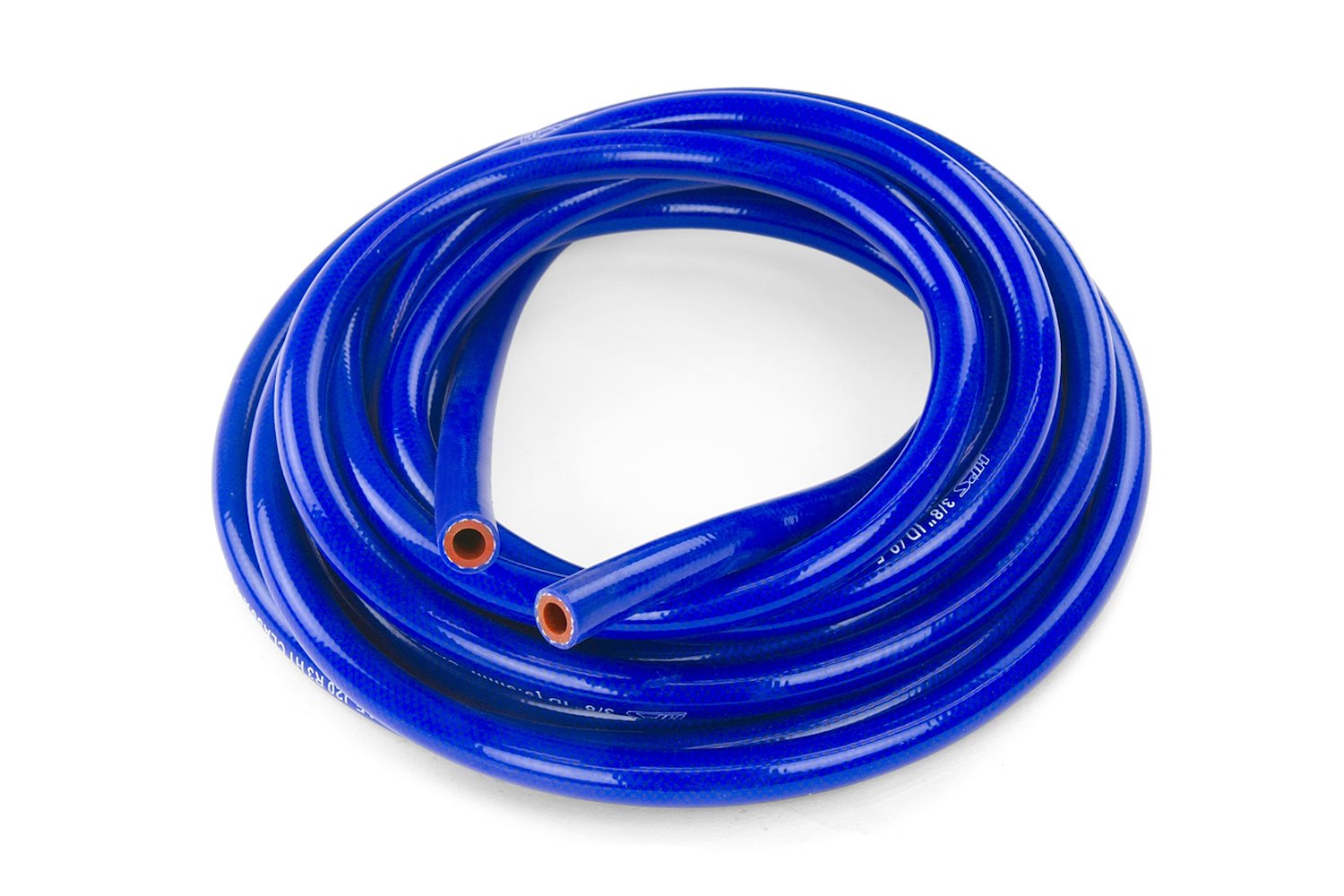 HTHH-032-BLUEx25 Silicone Heater Hose Tubing, High-Temp Reinforced, 5/16 in. ID, 25 ft. Roll, Blue