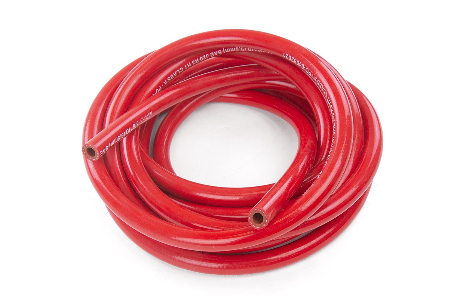 HTHH-032-REDx25 Silicone Heater Hose Tubing, High-Temp 1-Ply Reinforced, 5/16 in. ID, 25 ft. Roll, Red