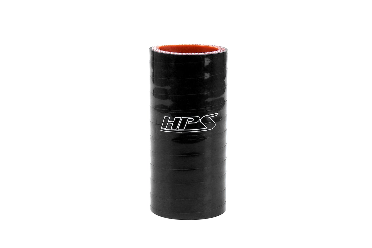 HTSC-100-BLK Silicone Coupler Hose, High-Temp 4-Ply Reinforced, 1 in. ID, 3 in. Long, Black