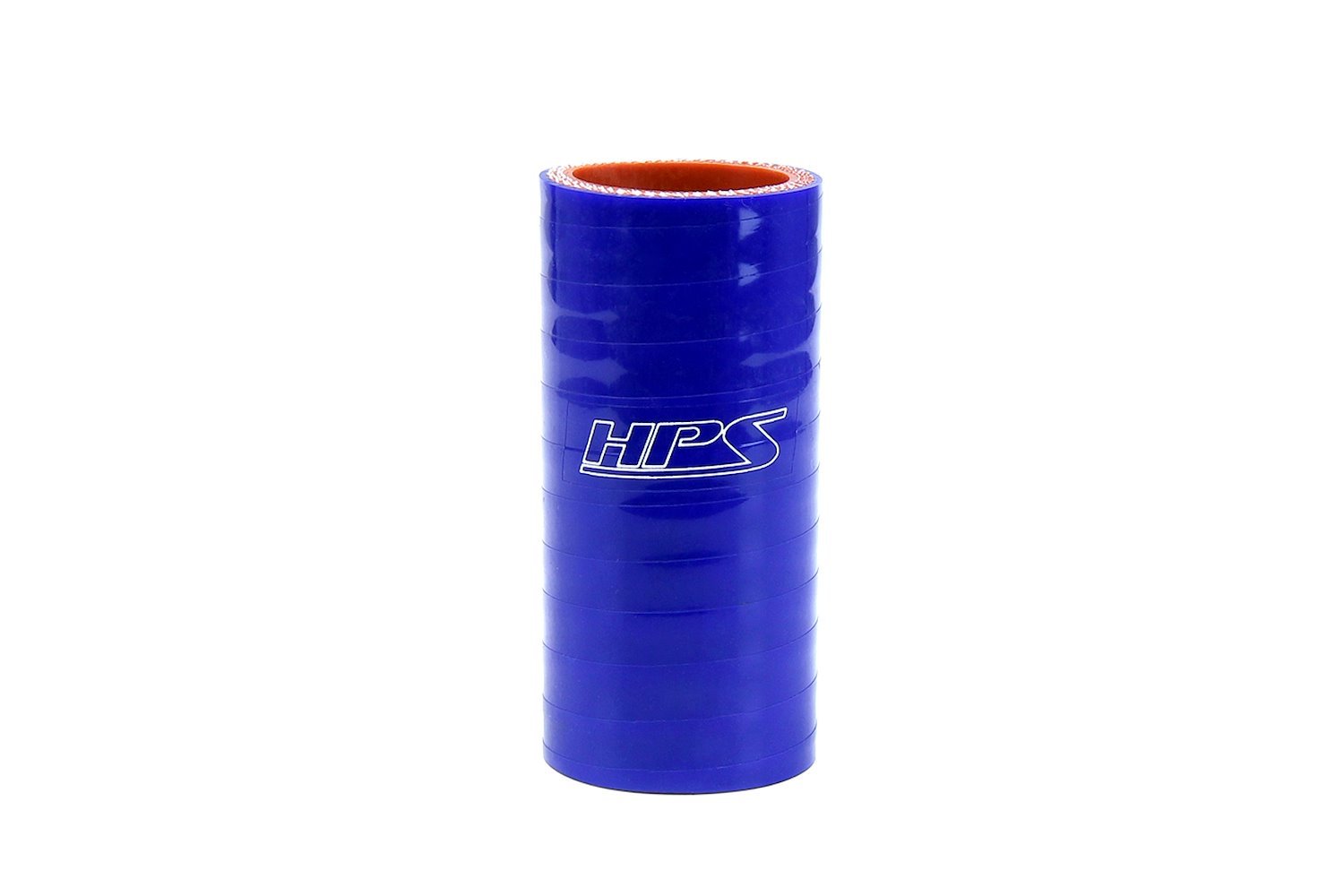 HTSC-100-L4-BLUE Silicone Coupler Hose, High-Temp 4-Ply Reinforced, 1 in. ID, 4 in. Long, Blue