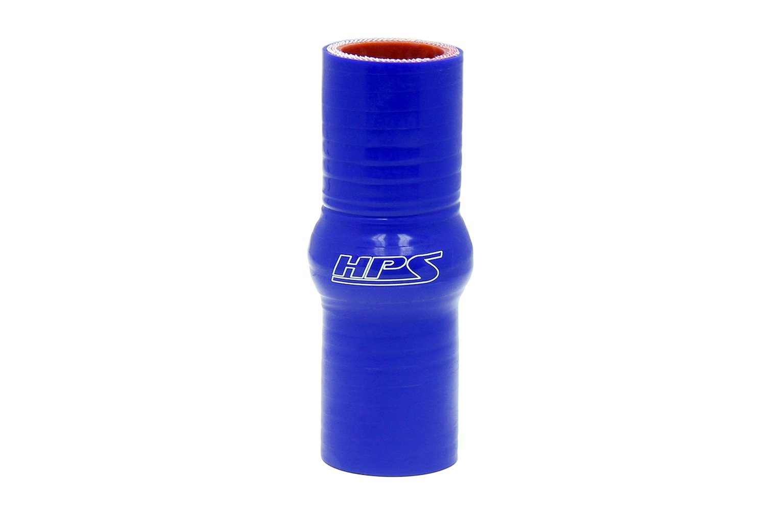 HTSHC-187-L4-BLUE Silicone Hump Coupler, High-Temp 4-Ply Reinforced, 1 7/8 in. ID, 4 in. Length.