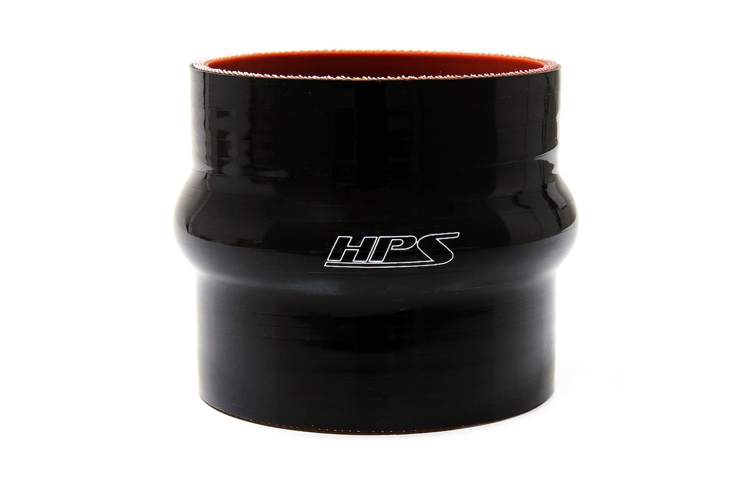 HTSHC-200-BLK Silicone Hump Coupler Hose, High-Temp 4-Ply Reinforced, 2 in. ID, 3 in. Long, Black