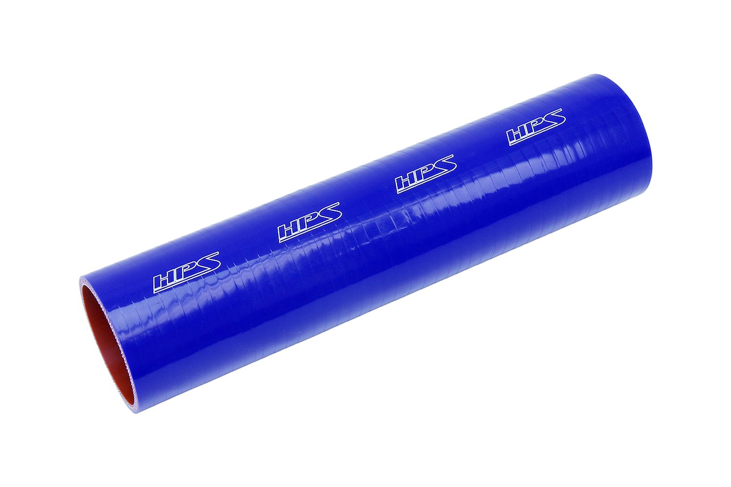 HTST-250-BLUE Silicone Coupler Hose, High-Temp 4-Ply Reinforced, 2-1/2 in. ID, 1 ft. Long, Blue