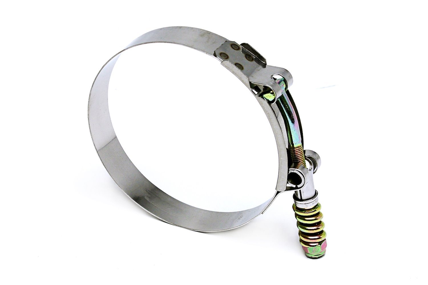 SLTC-212 Stainless Steel Spring Loaded T-Bolt Hose Clamp, Size #40, Range: 2.13 in.-2.44 in.