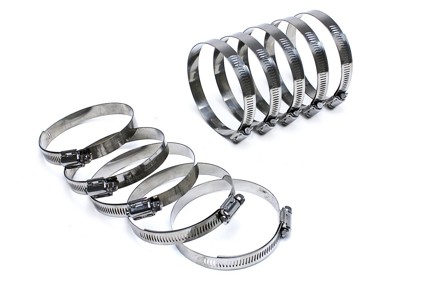 SSWC-105-127x10 Stainless Steel Worm Gear Hose Clamp, Effective Range: 4-1/8 in.- 5 in., 10Pc
