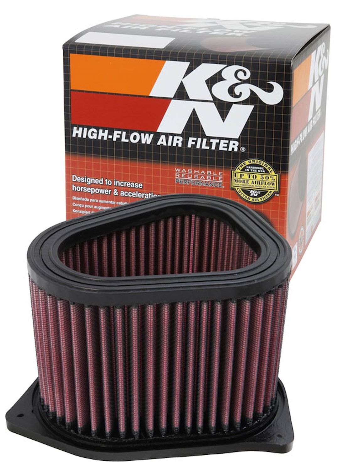 High-Performance Replacement Air Filter 1998-2007 Suzuki VL1500LC Intruder