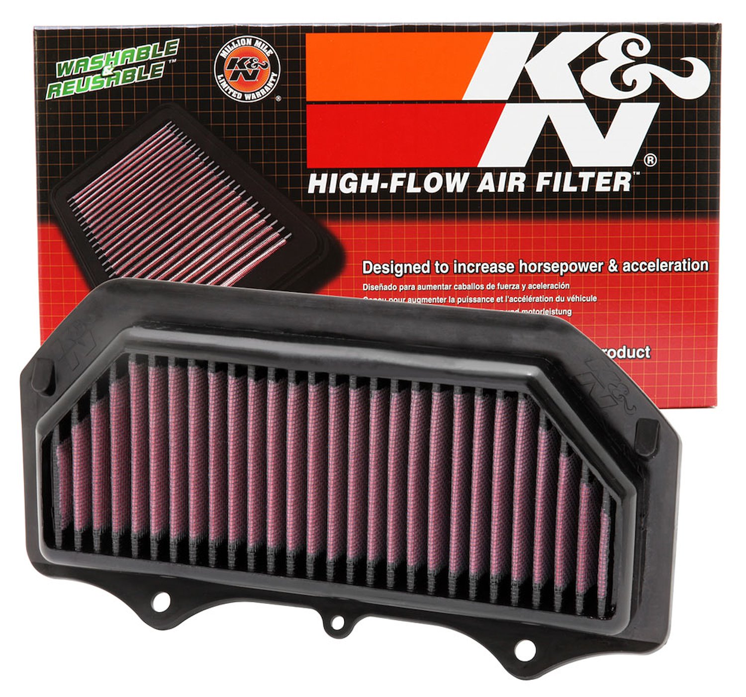 High-Performance Replacement Air Filter 2011-2013 Suzuki GSXR600