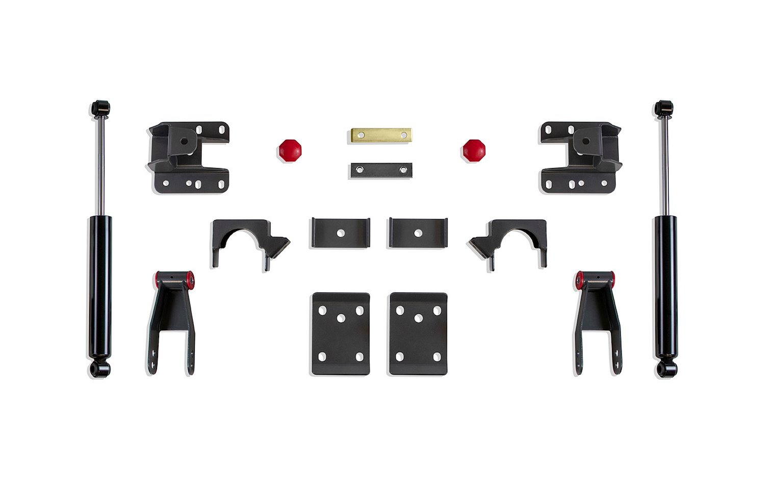 201340 4" Rear Lowering Box Kit Fits 2007-2019 Chevy/GMC Silverado/Sierra