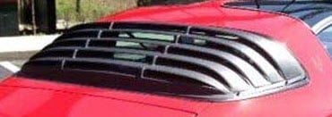 1002 Rear Window Louver for 1975-81 Chevy Camaro, Pontiac Firebird [ABS Plastic]