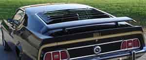 Astra-Hammond Rear Window Louver 1971-73 Mustang Fastback