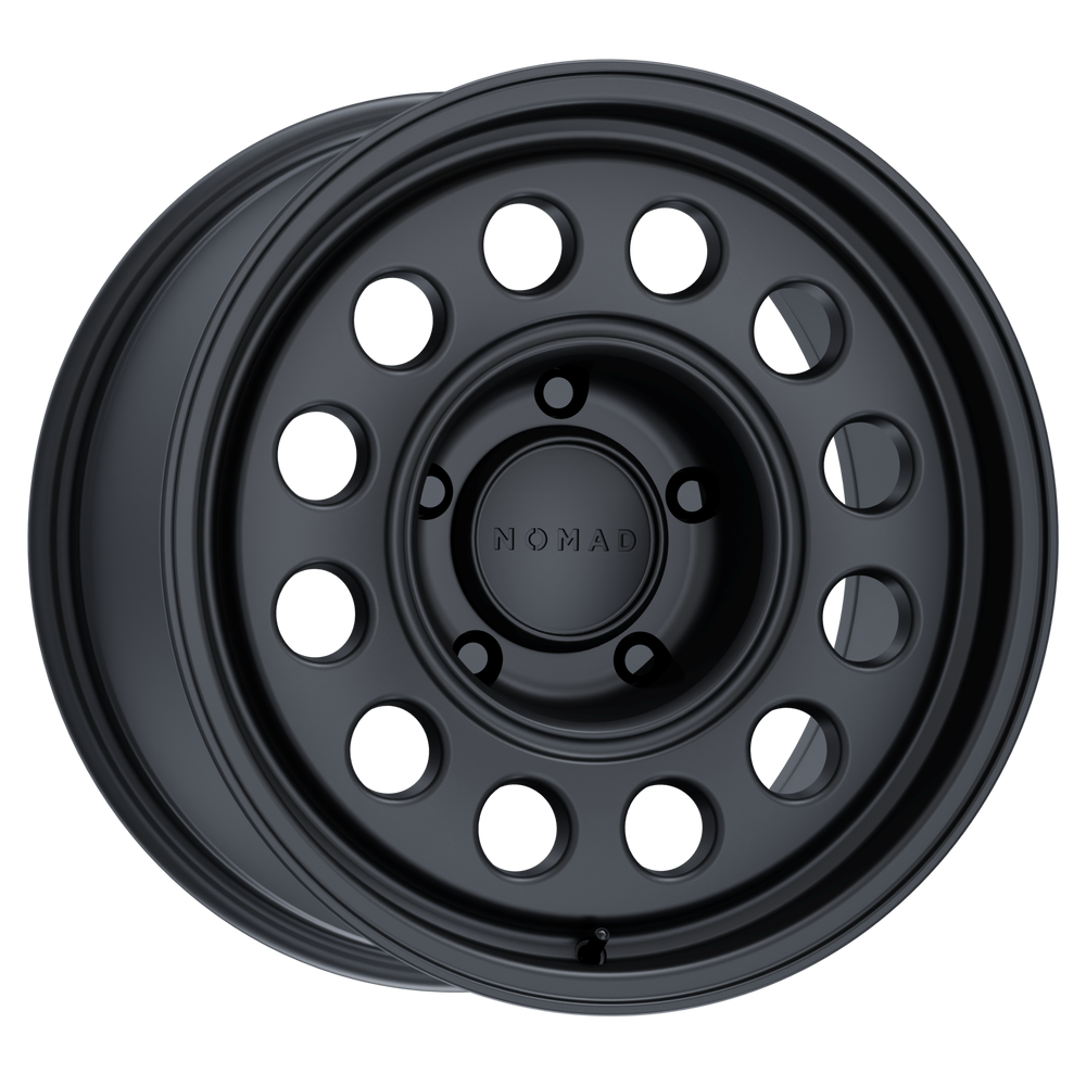 N501SB CONVOY Wheel, Size: 17" x 8.50", Bolt Pattern: 6 x 135 mm, Backspace: 4.75" [Finish: Satin Black]