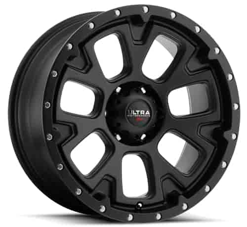 109 Xtreme Satin Black and Satin Clear 17" x 8.5"