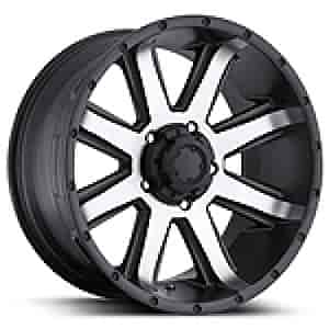 Ultra 195 Crusher RWD Black/Diamond Cut Face Wheel Size: 17" x 8"