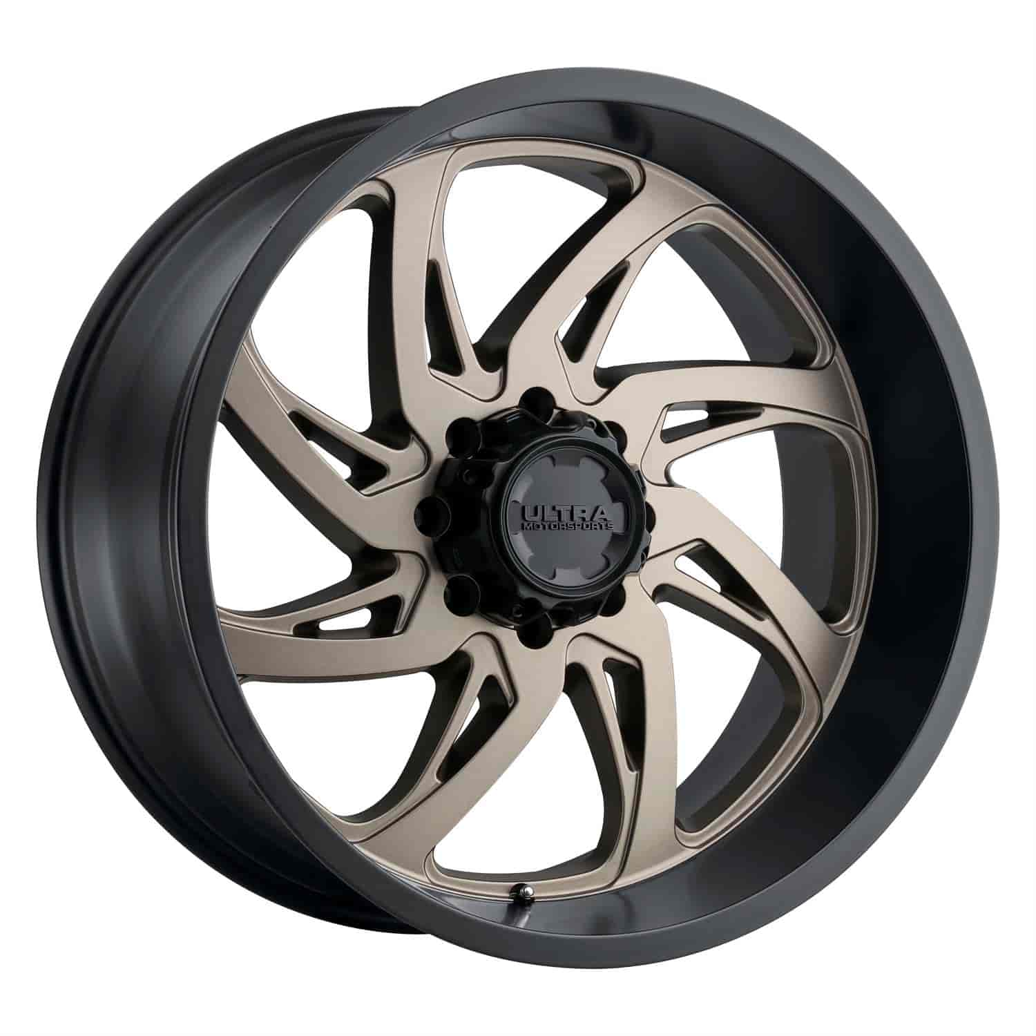 230-Series Villain Wheel, Size: 20x10", Bolt Pattern: 8x170 mm [Dark Satin Bronze w/Satin Black Lip]