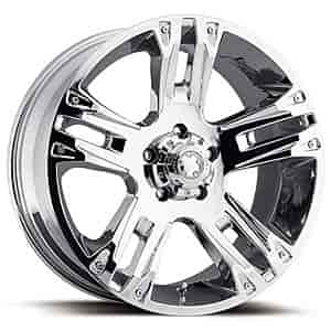 Ultra 234/235 Maverick Chrome RWD Wheels Size: 20" x 9"