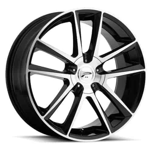 Platinum 436 Gemini Gloss Black Wheel 17" x 7.5"