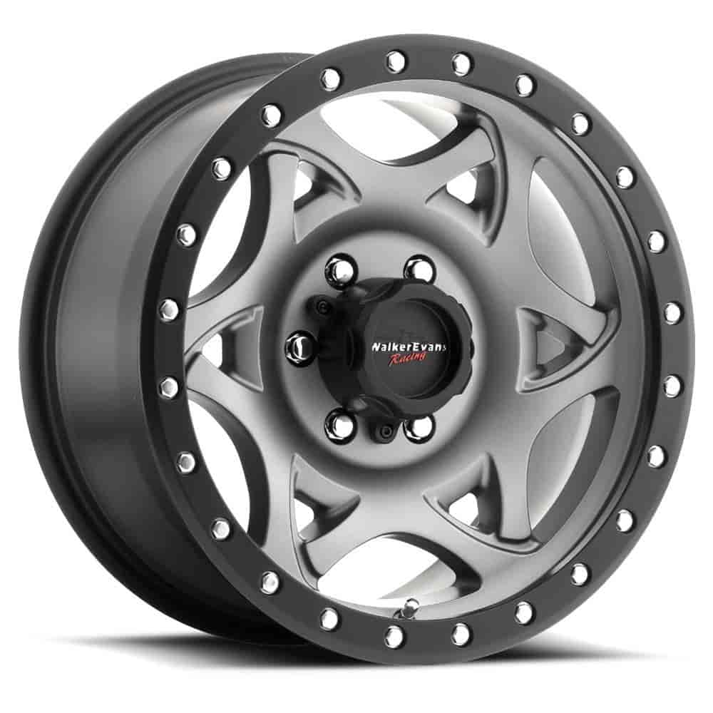 Legend 15X8 5X5 3.75BS -19 Graphite Grey w/ Satin Black Lip