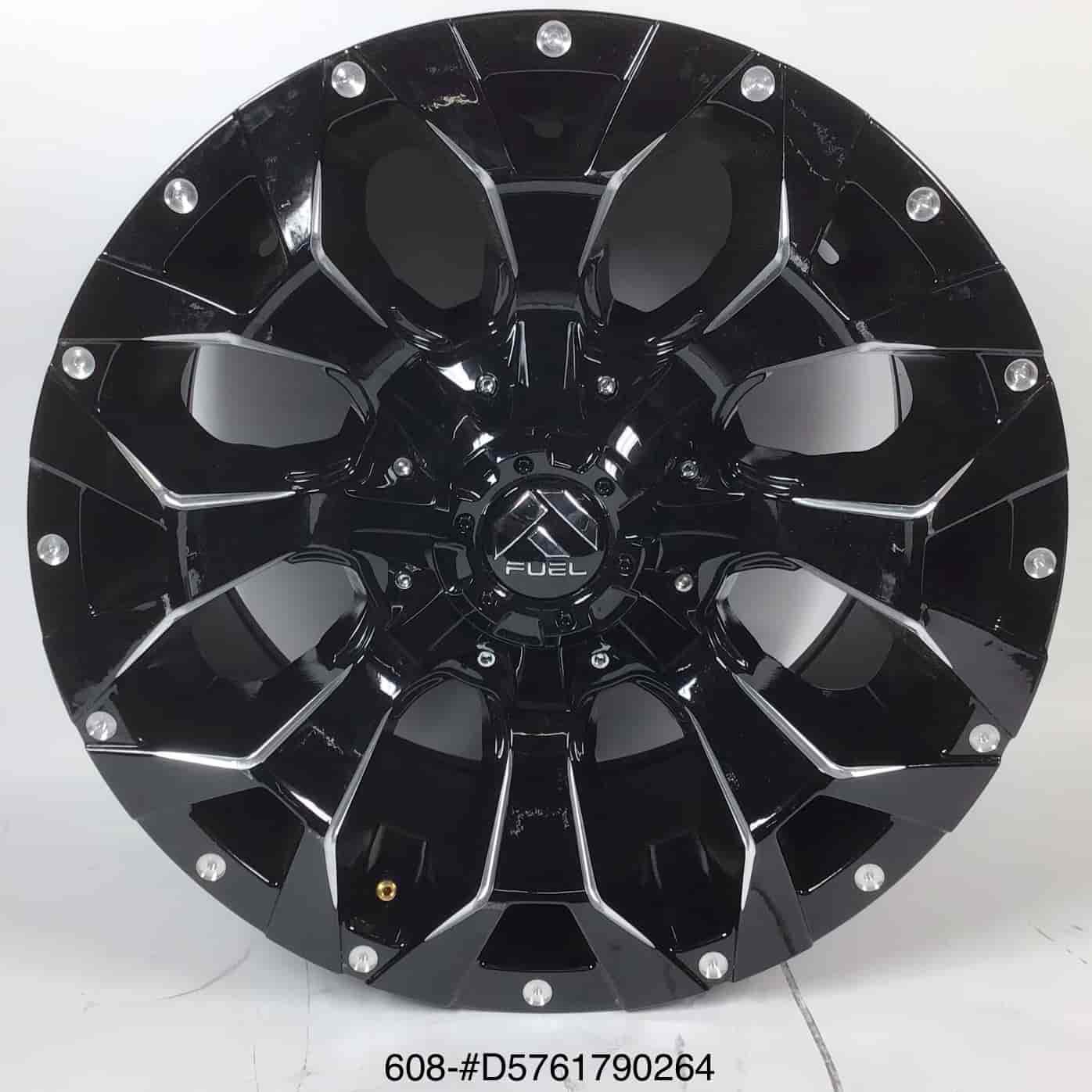 *BLEMISHED* D576 Assault One Piece Cast Aluminum Wheel Size: 17" x 9"