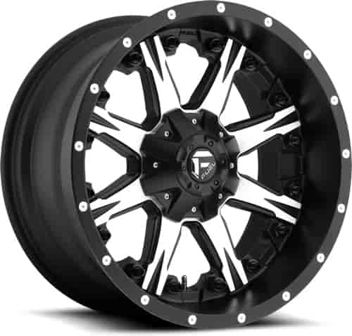 D541 Nutz One Piece Cast Aluminum Wheel Size: 20" x 10"