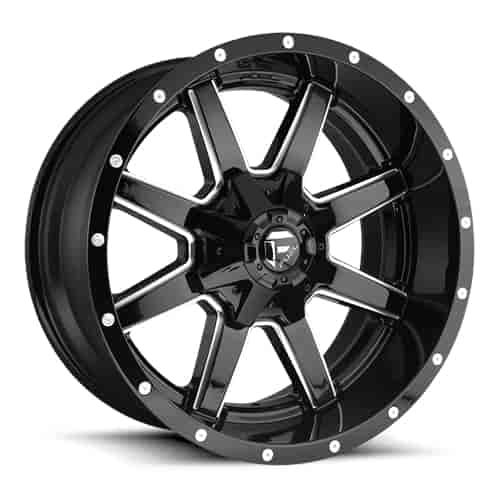 D610 Maverick One Piece Cast Aluminum Wheel Size: 20" x 10"