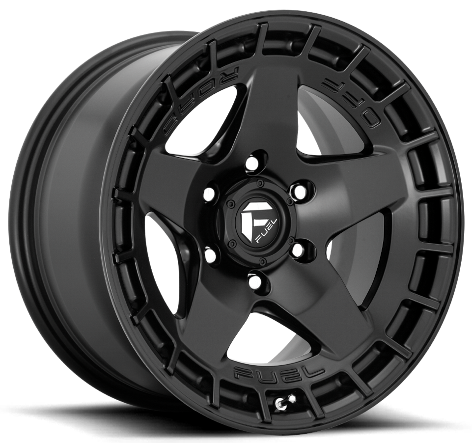 Fuel Off-Road Warp D733Wheel [Size: 17" x 9.0"]  Satin Black