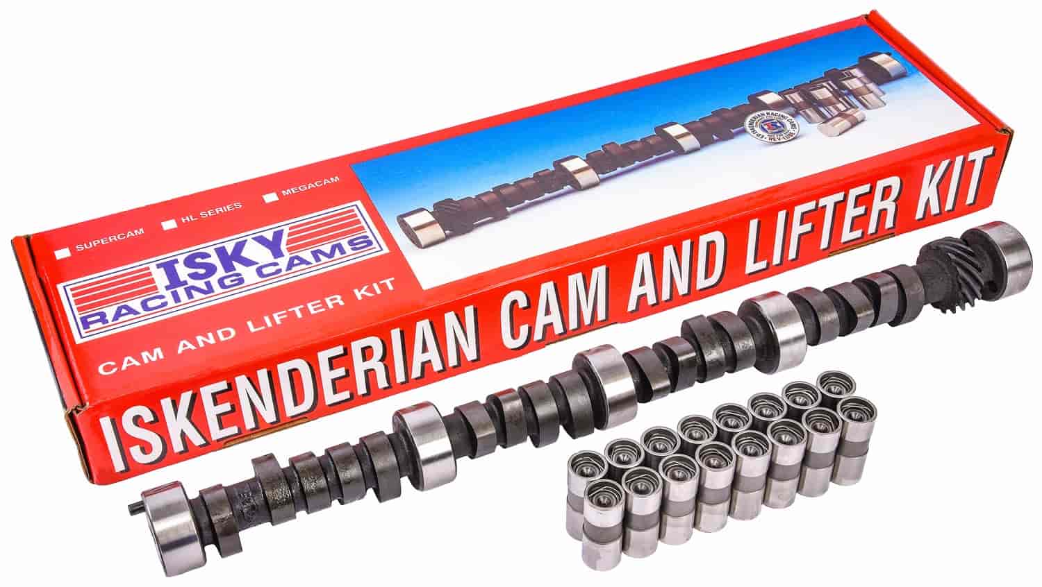 Isky Racing Cams CL201281: Hydraulic Flat Tappet Mega Racing Camshaft and Lifter  Kit 1957-1987 Small Block Chevy JEGS