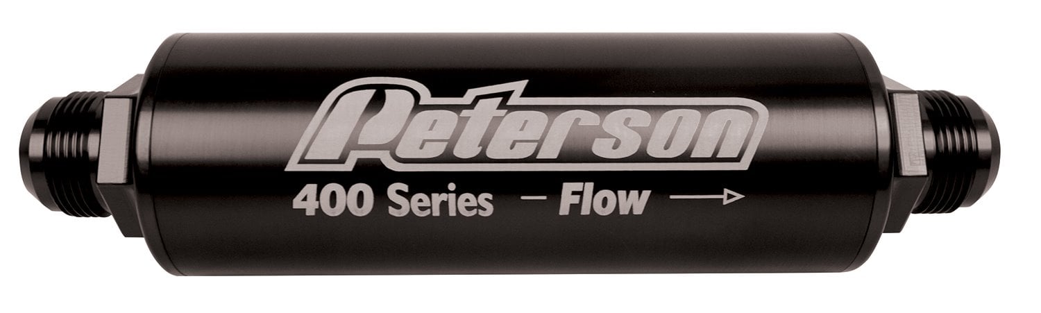 Peterson Fluid Systems 60 Micron Oil/Fuel Filter with Bypass -12AN Fittings